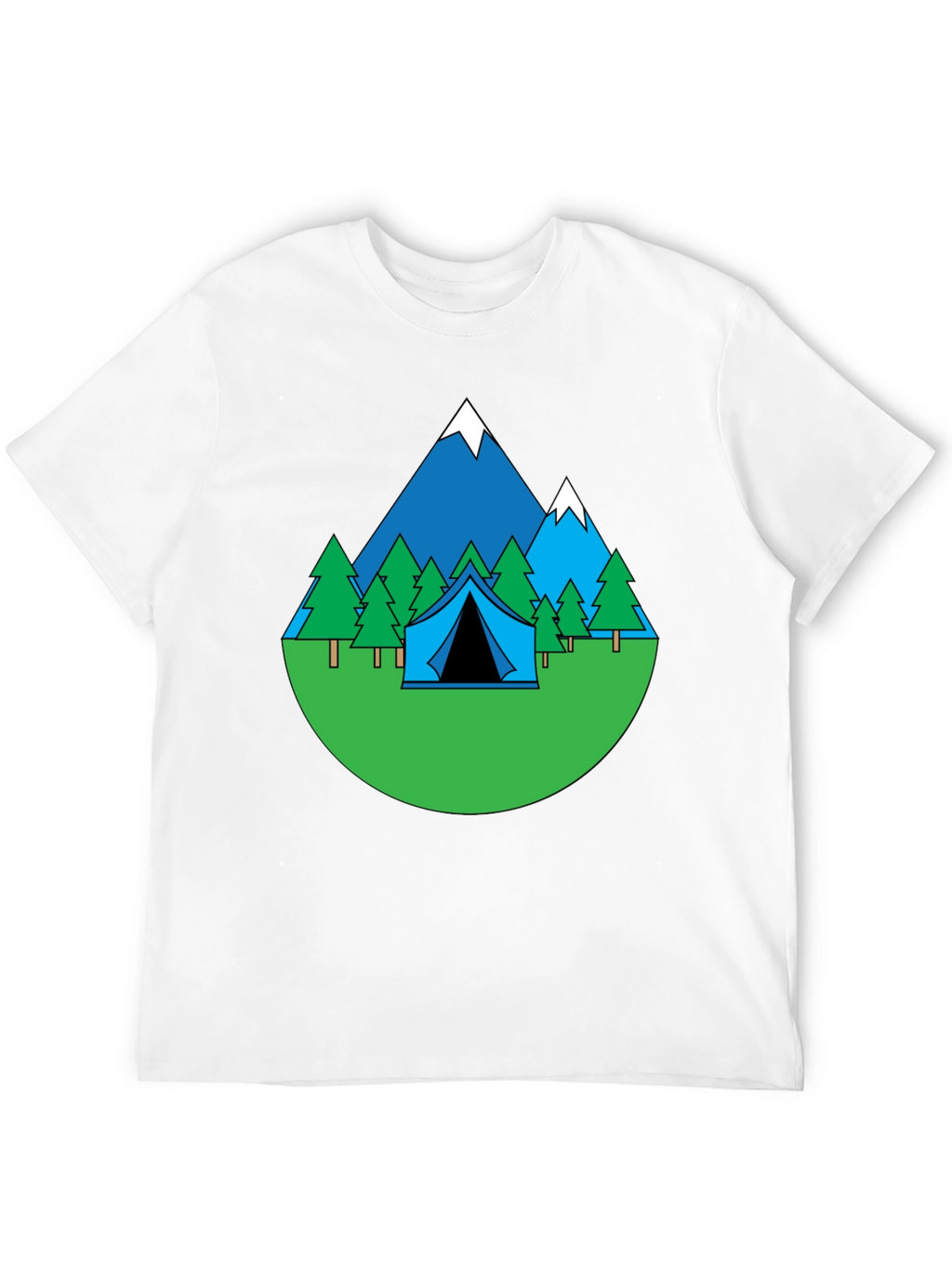 Mountain Camping Graphic Tee