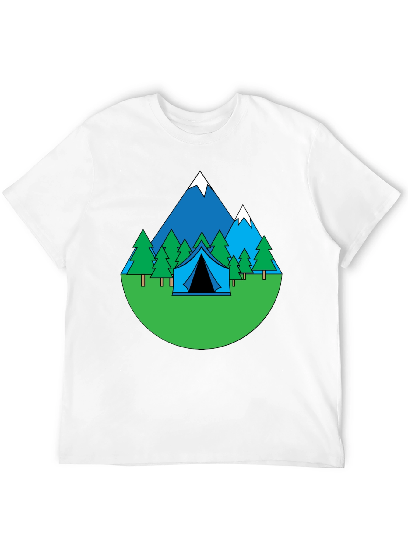 Mountain Camping Graphic Tee