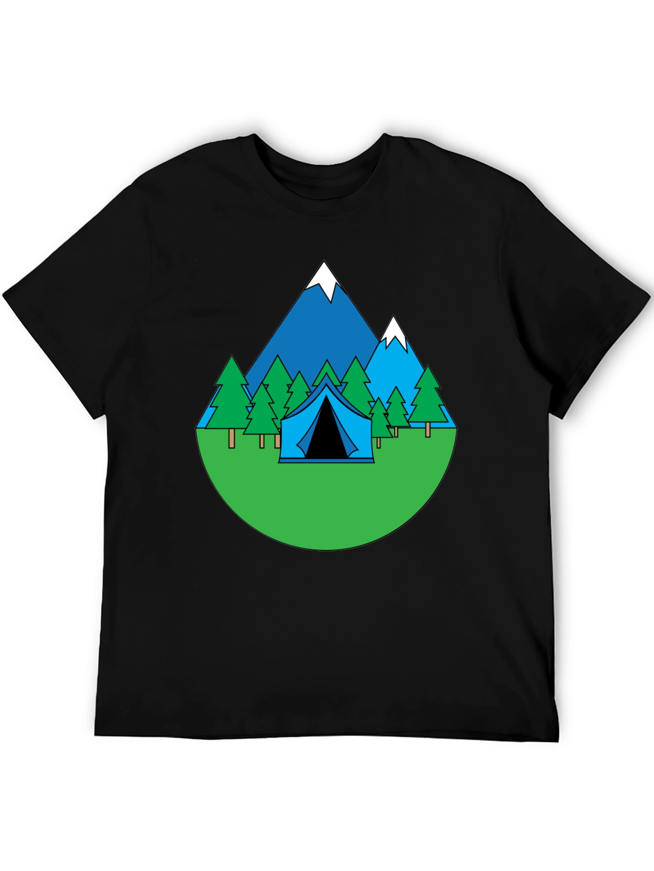Mountain Camping Graphic Tee