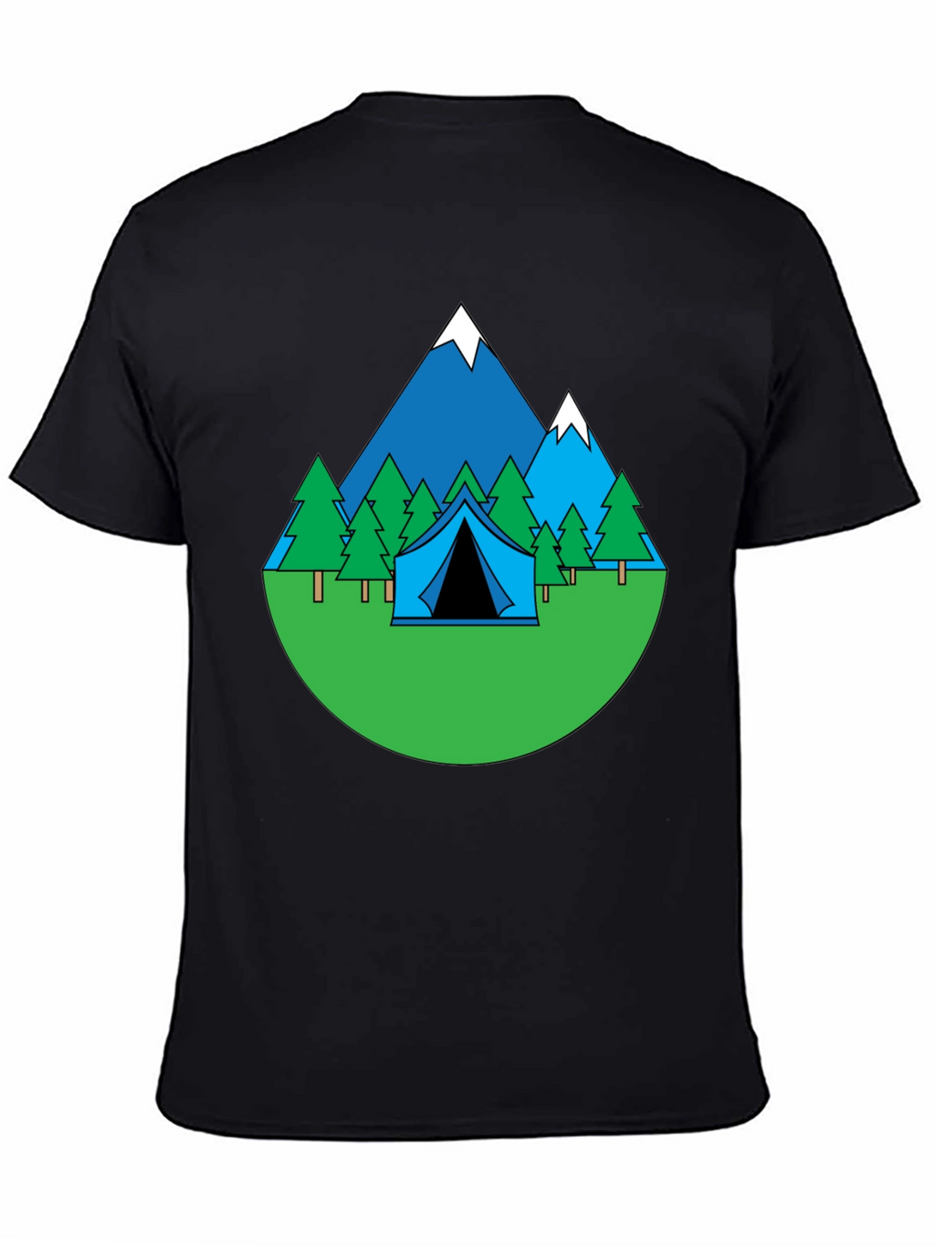 Mountain Camping Graphic Tee