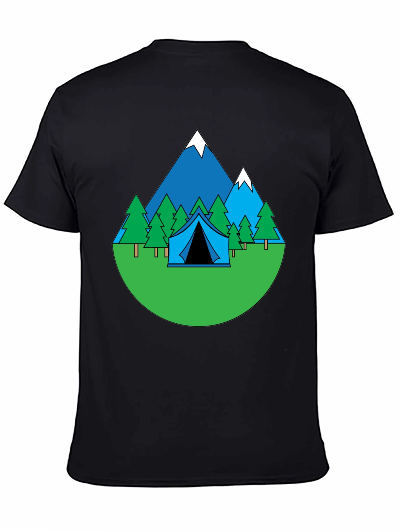 Mountain Camping Graphic Tee