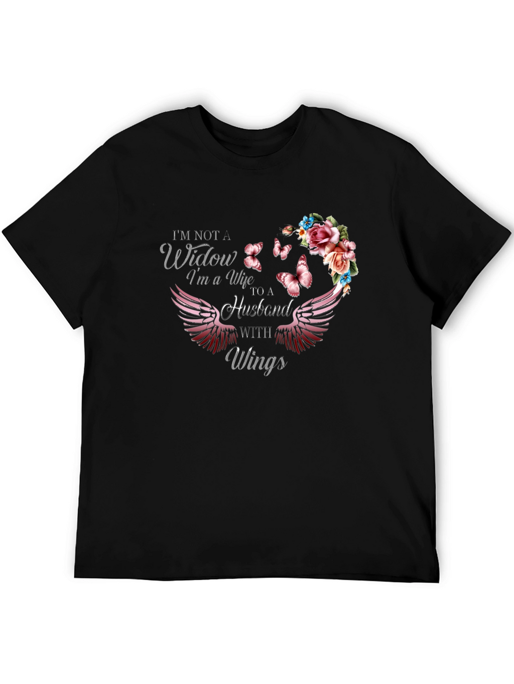 Wife to a Husband With Wings T-Shirt