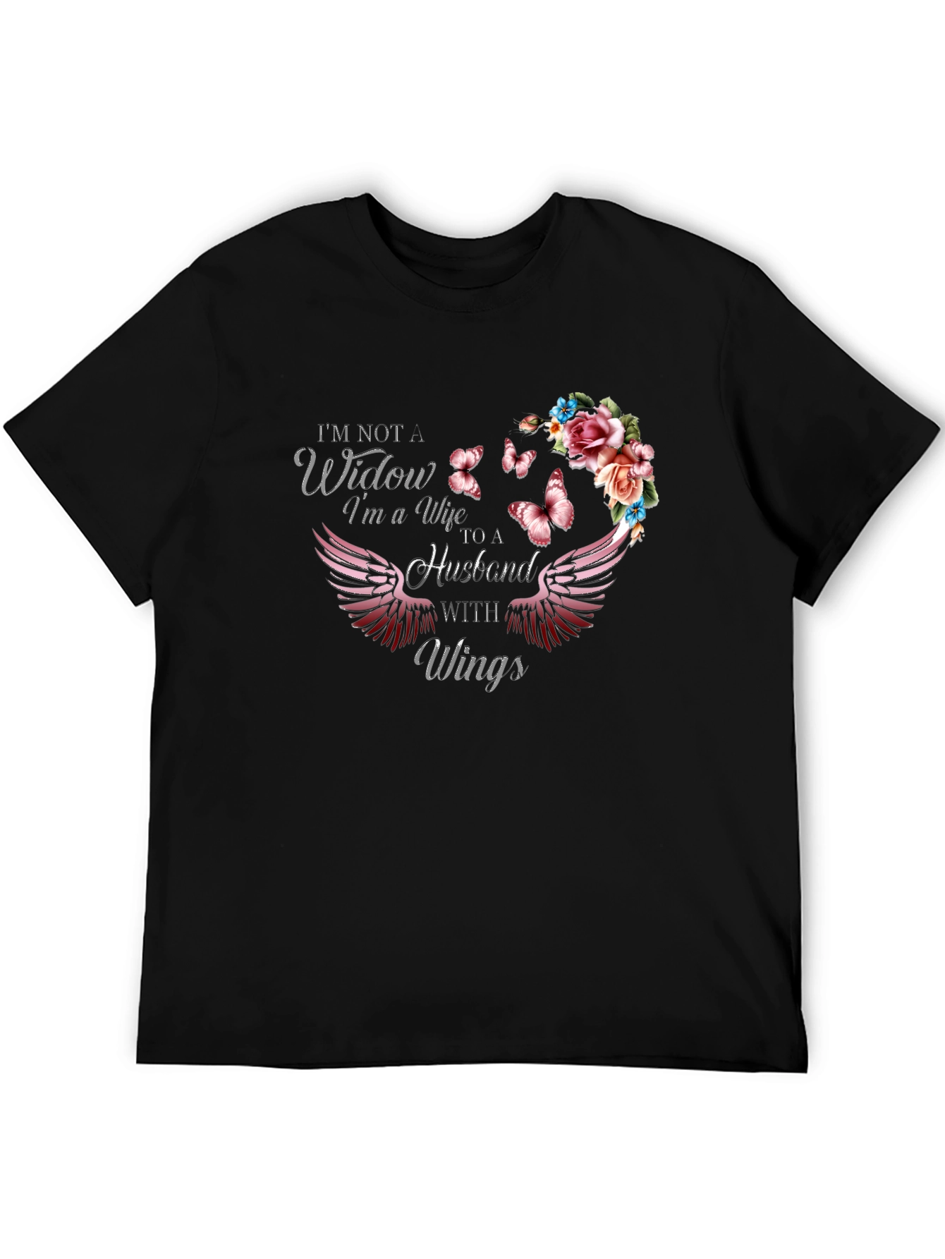 Wife to a Husband With Wings T-Shirt