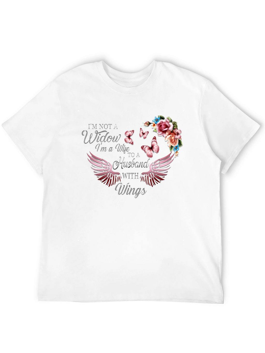 Wife to a Husband With Wings T-Shirt