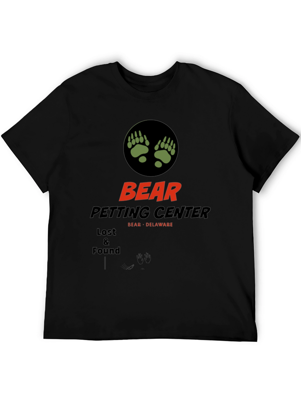 Bear Petting Center T-Shirt Funny Novelty Tee