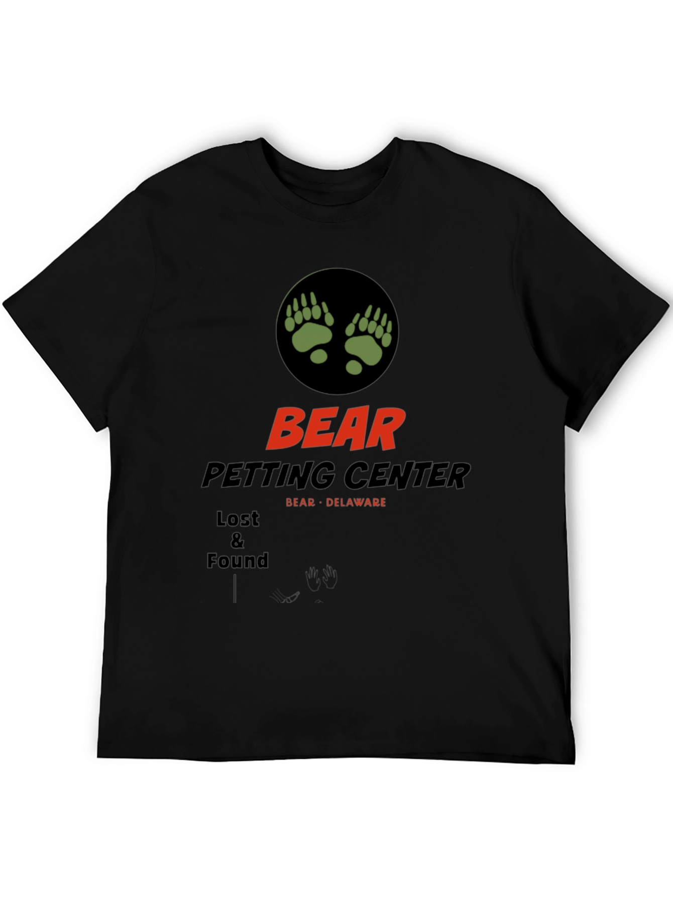 Bear Petting Center T-Shirt Funny Novelty Tee