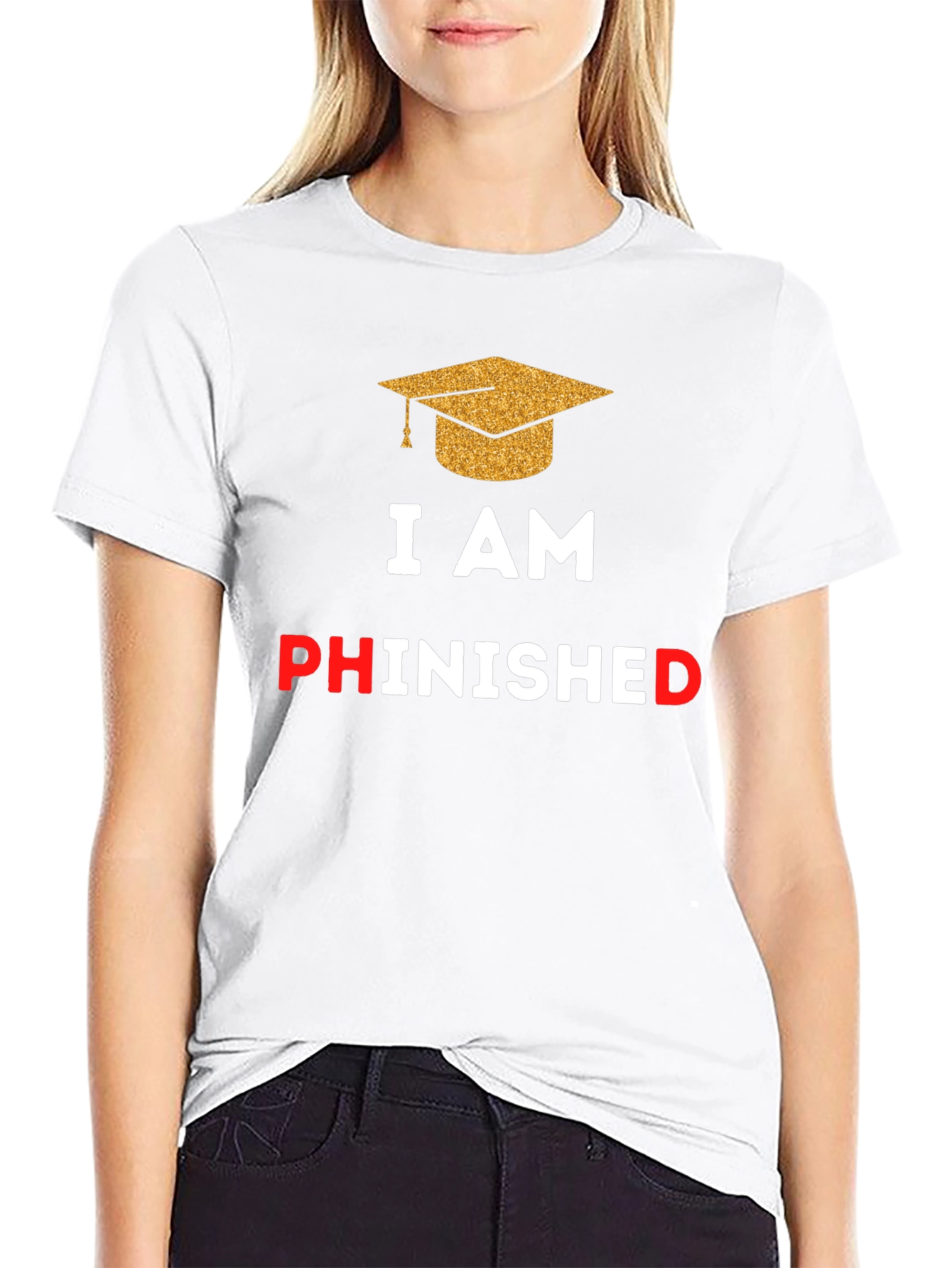 Phinished Graduation T-Shirt - Celebrate Your PhD!