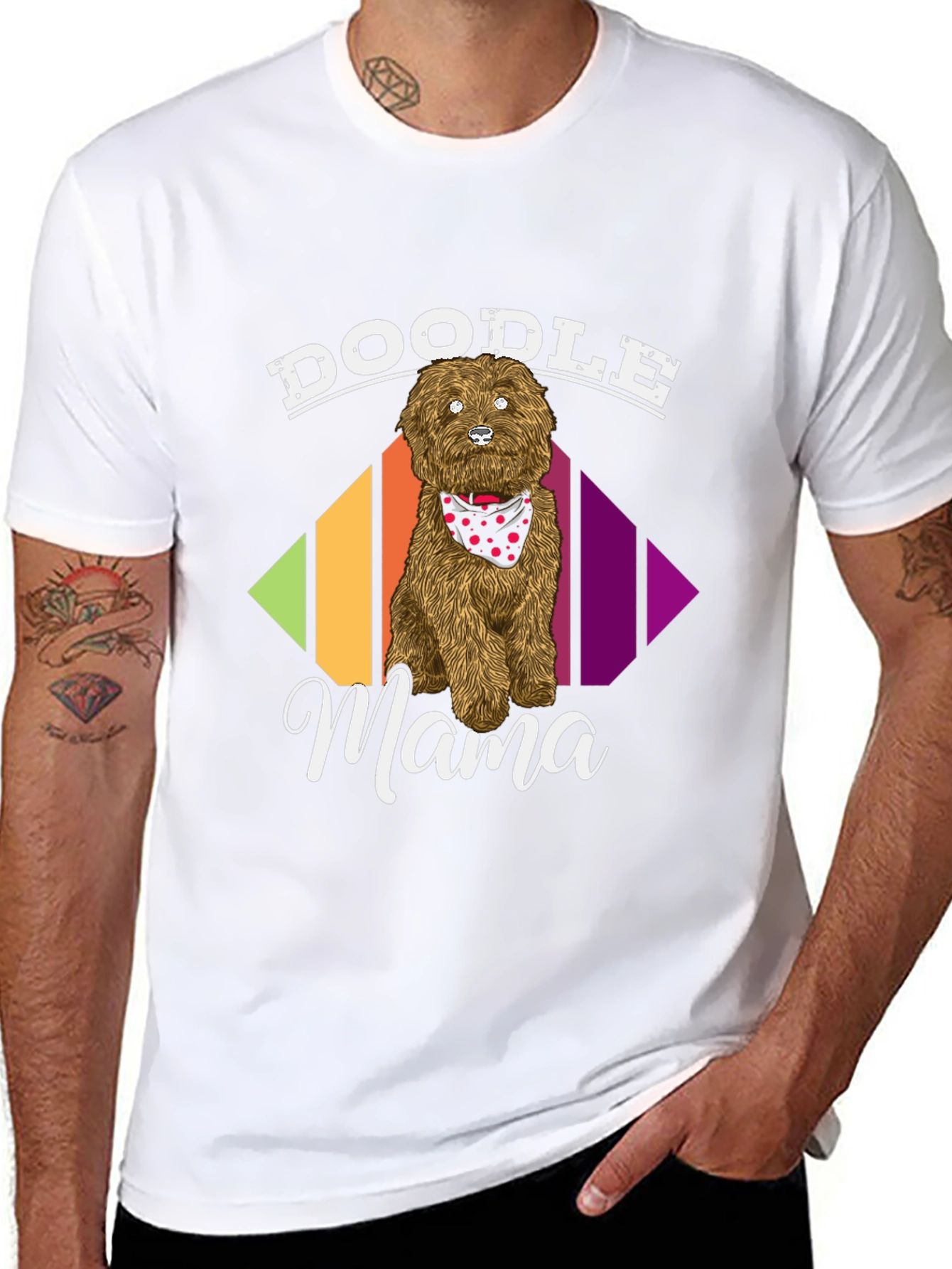 Doodle Mama T-Shirt - Dog Lover Tee