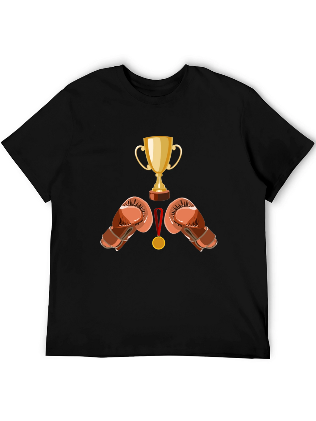 Boxing Champ Black T-Shirt