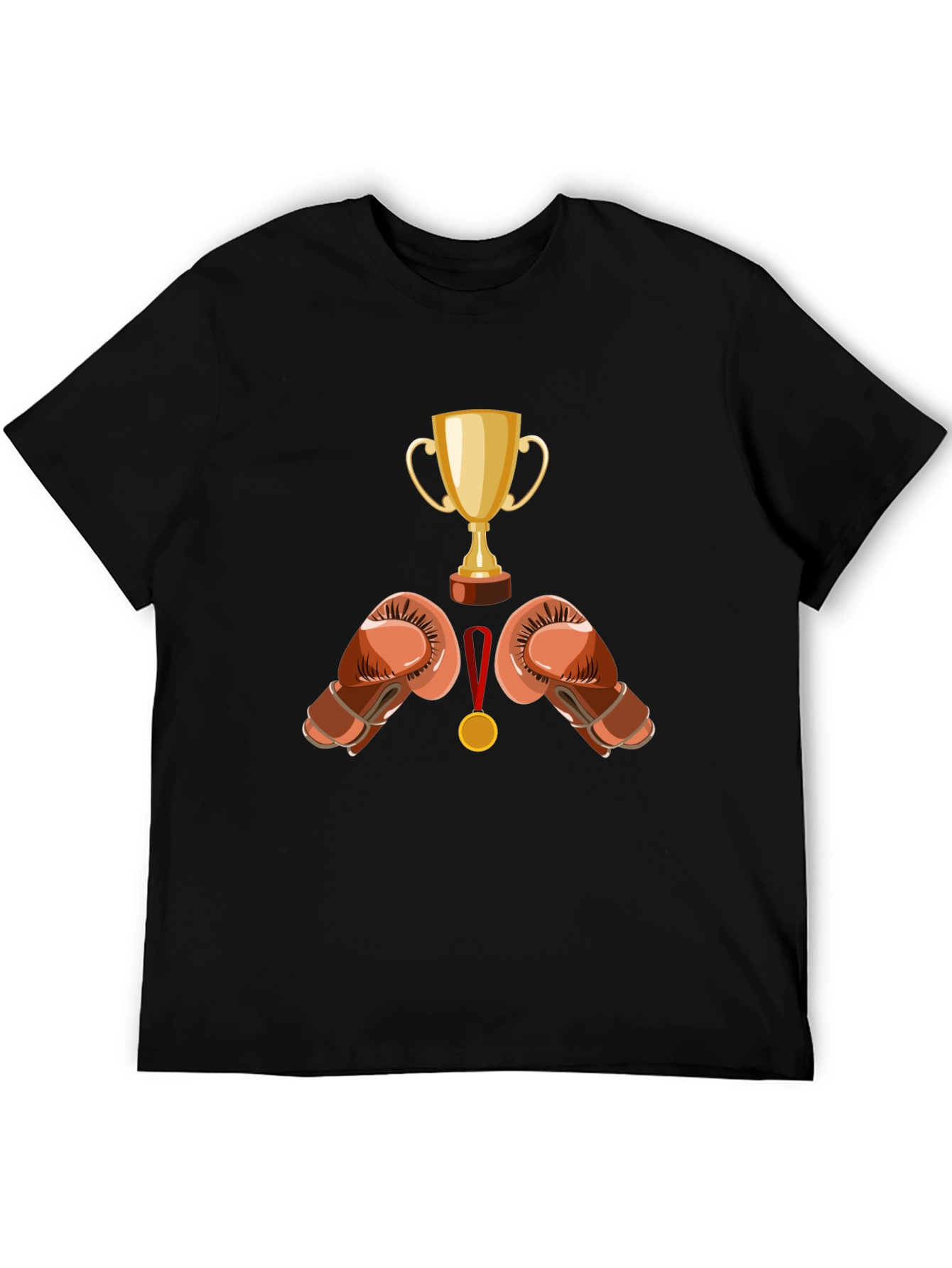 Boxing Champ Black T-Shirt