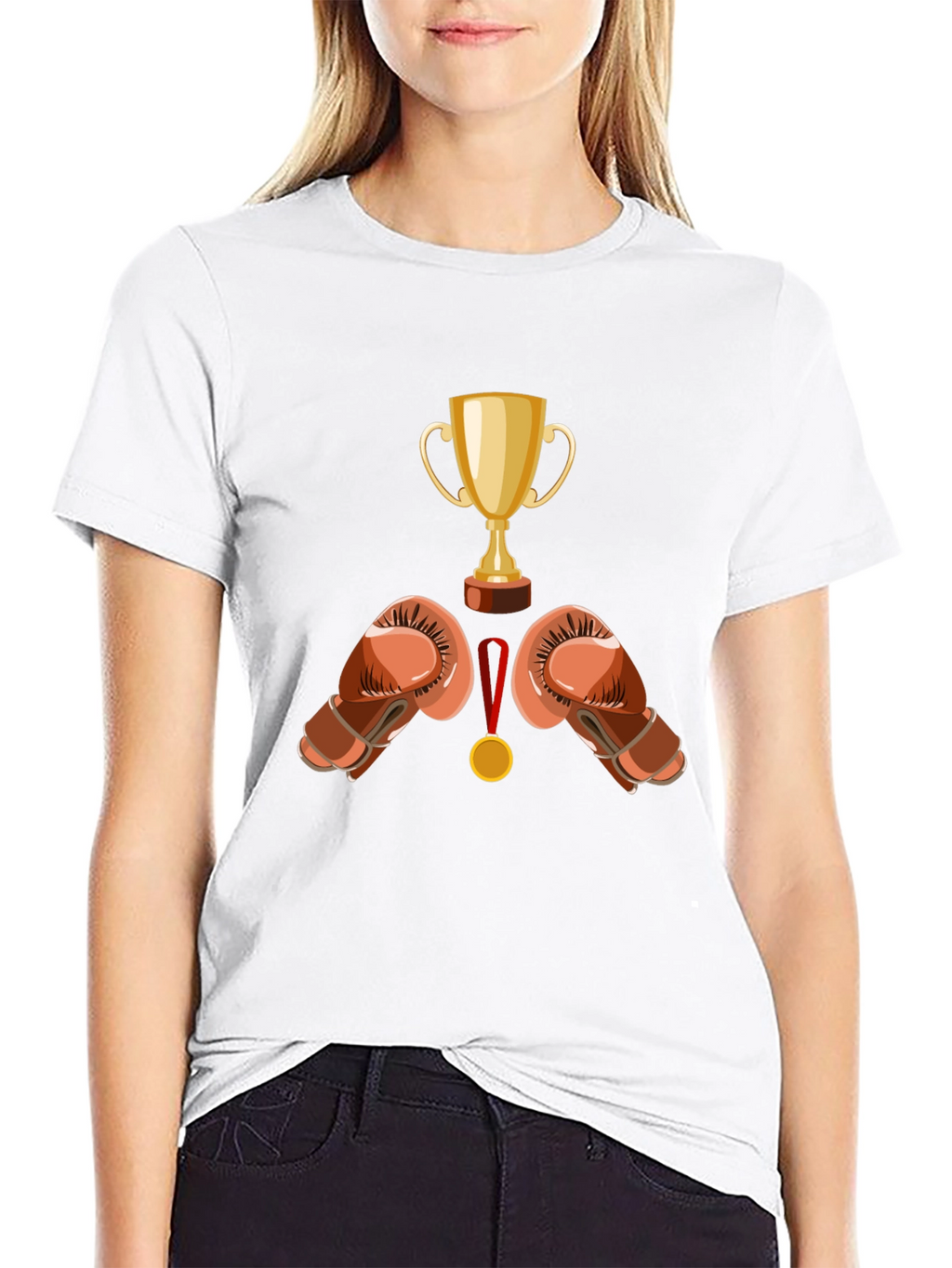 Boxing Champ Black T-Shirt