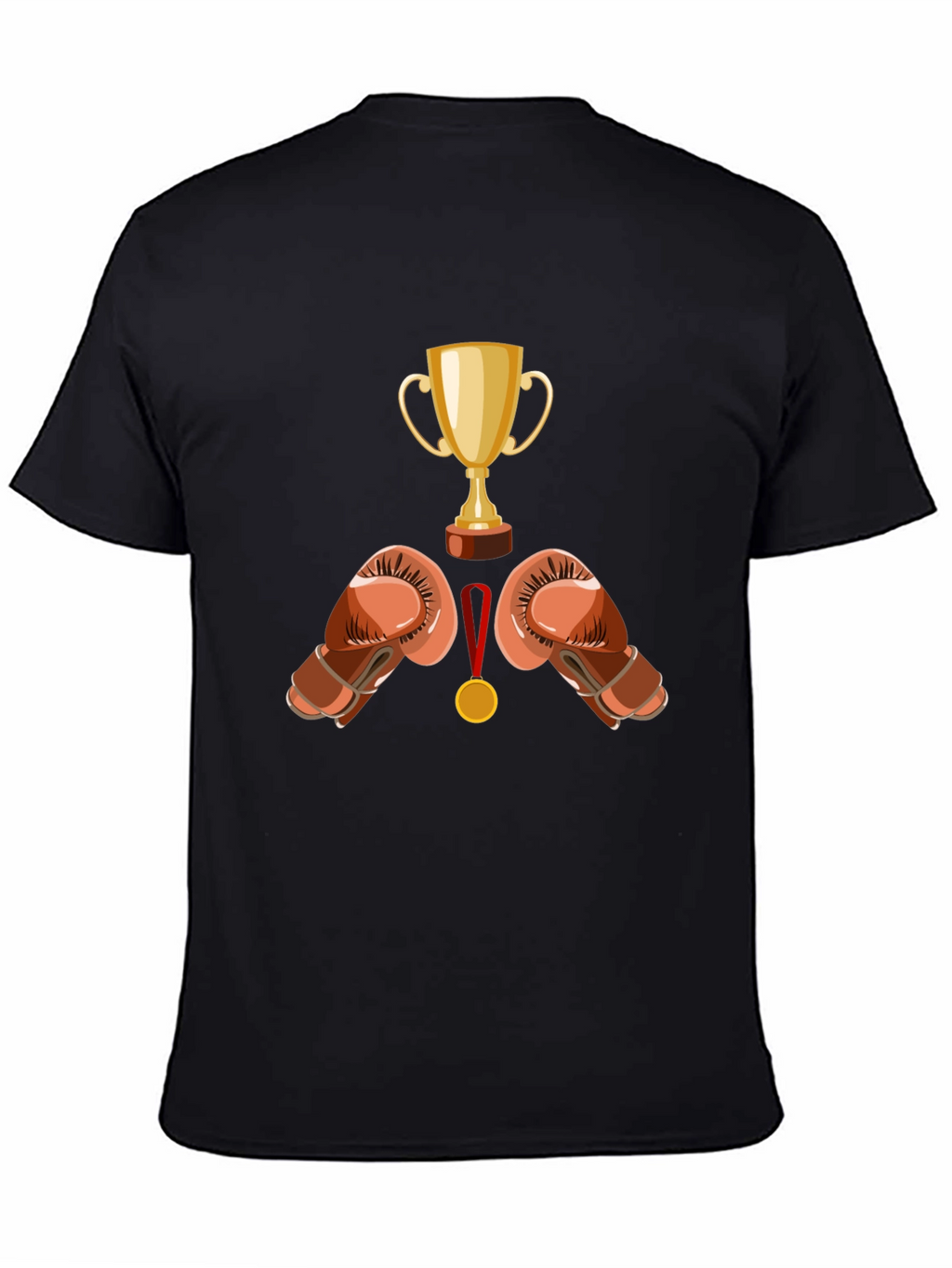 Boxing Champ Black T-Shirt