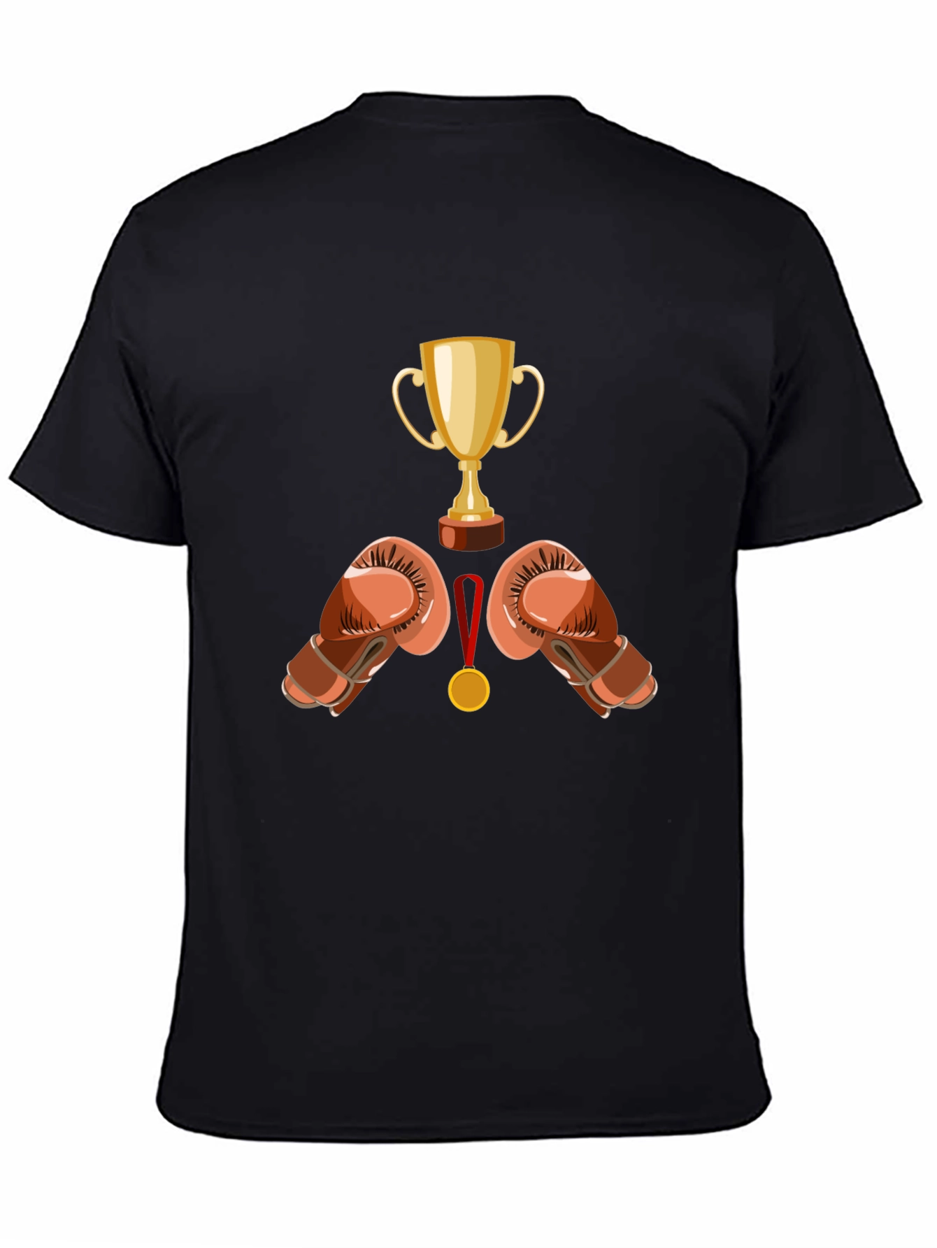Boxing Champ Black T-Shirt
