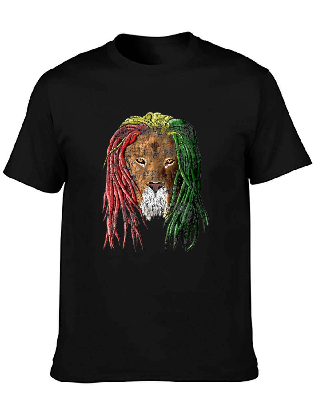 Rasta Lion T-Shirt - Reggae Inspired Graphic Tee
