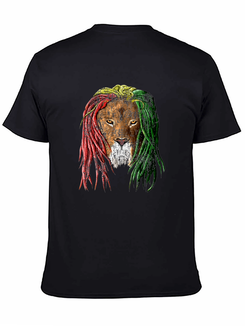 Rasta Lion T-Shirt - Reggae Inspired Graphic Tee