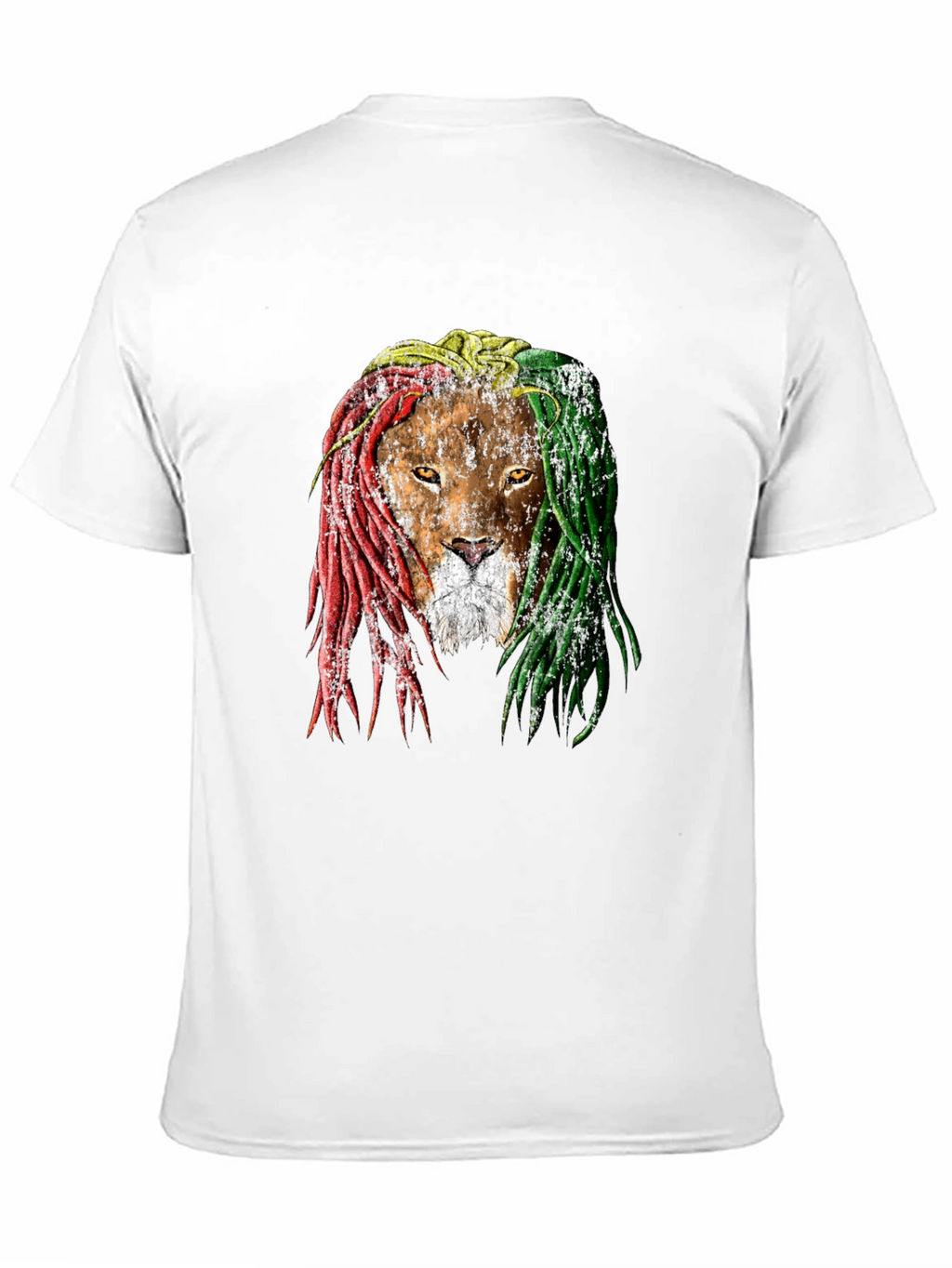 Rasta Lion T-Shirt - Reggae Inspired Graphic Tee