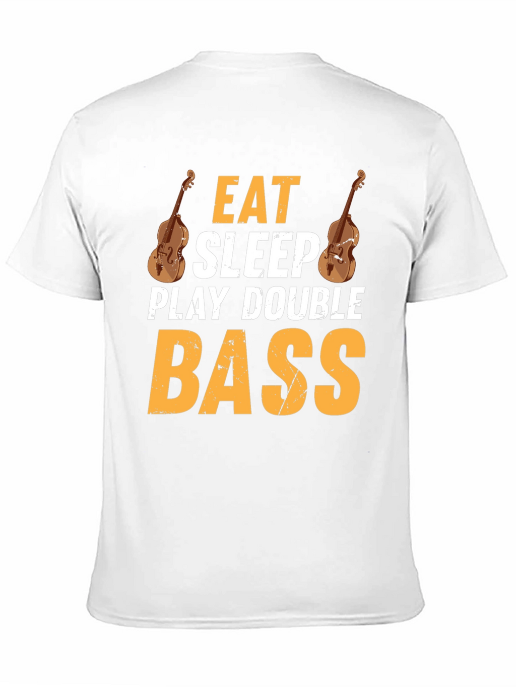 Eat Sleep Play Double Bass Black T-Shirt