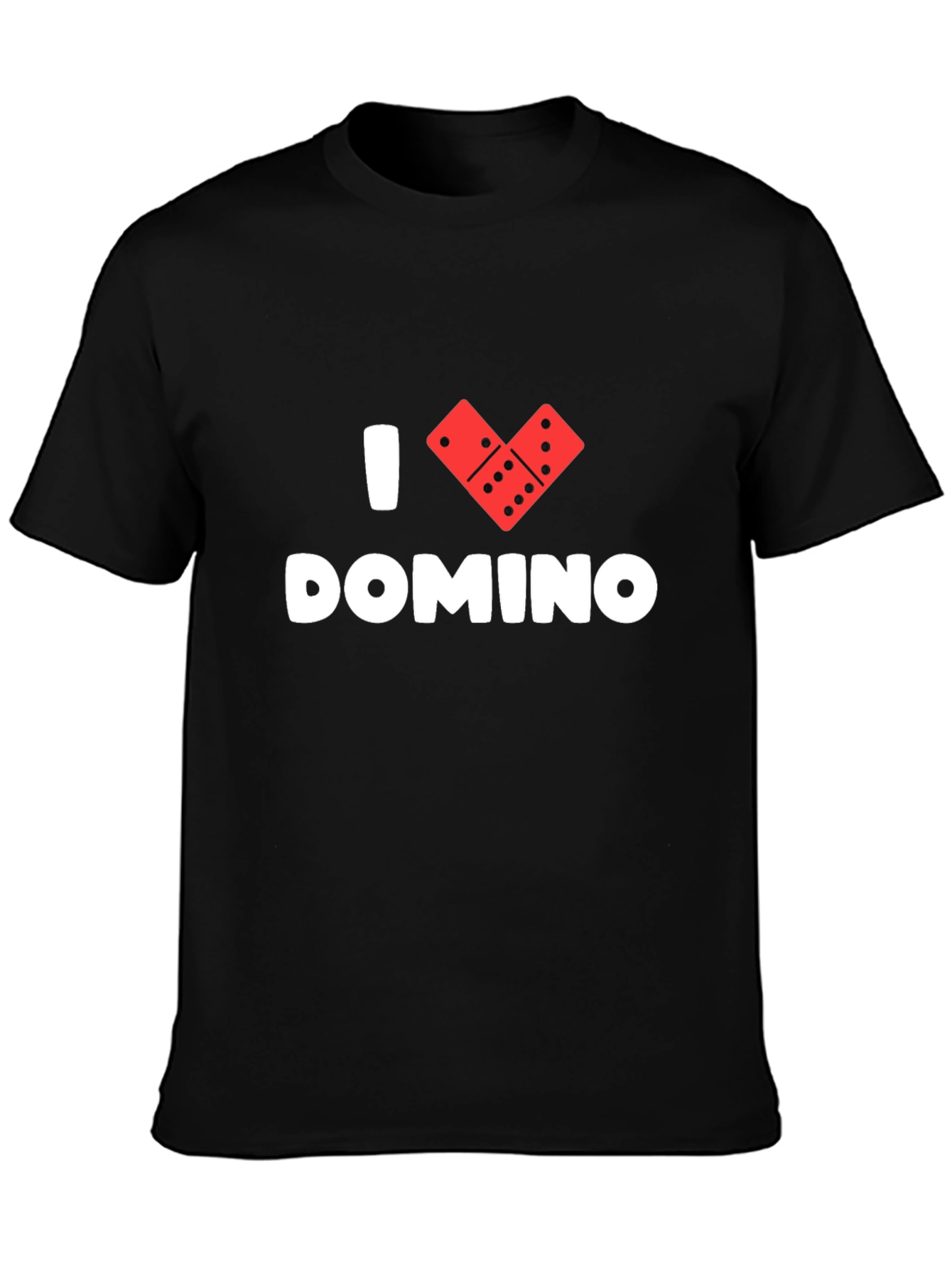 I Love Dominoes Graphic Tee