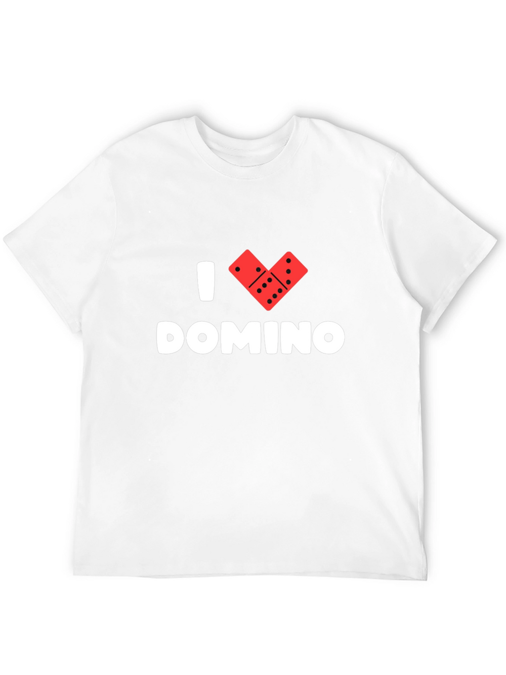 I Love Dominoes Graphic Tee