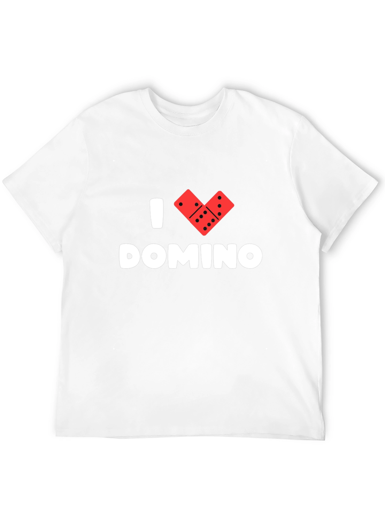 I Love Dominoes Graphic Tee