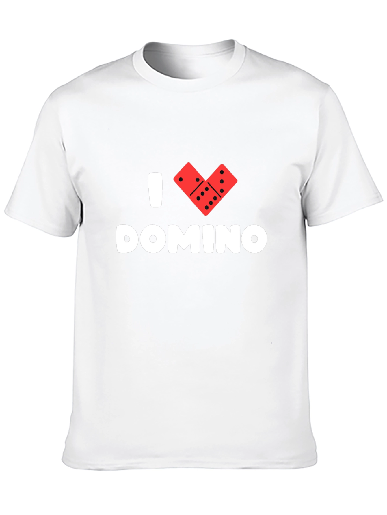 I Love Dominoes Graphic Tee