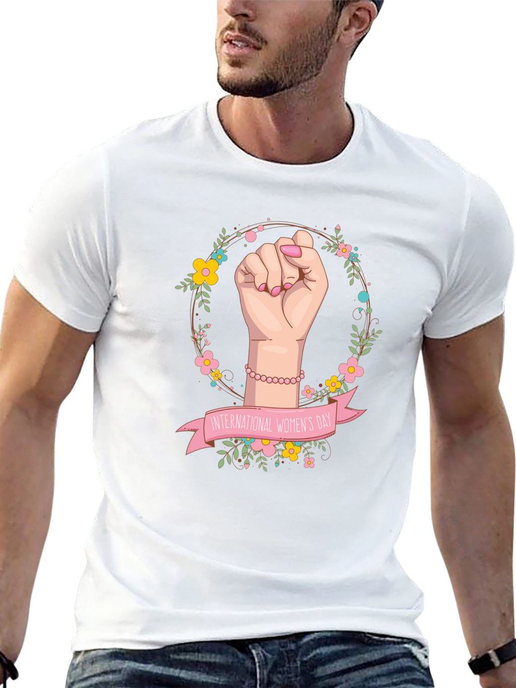 Feminist Power T-Shirt International Womens Day Tee