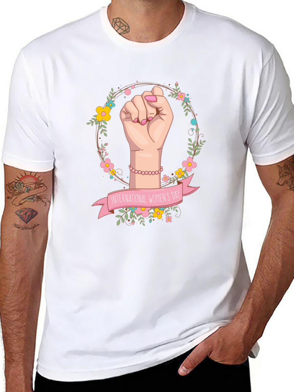 Feminist Power T-Shirt International Womens Day Tee