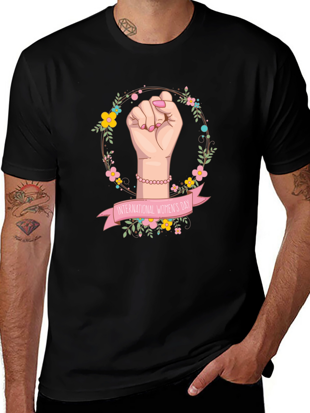 Feminist Power T-Shirt International Womens Day Tee