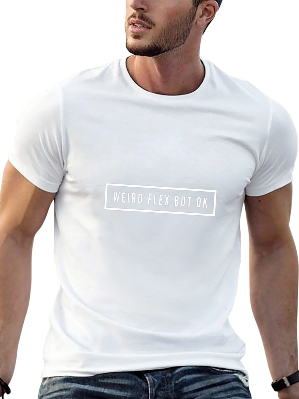 Weird Flex But Ok Graphic Tee - Black