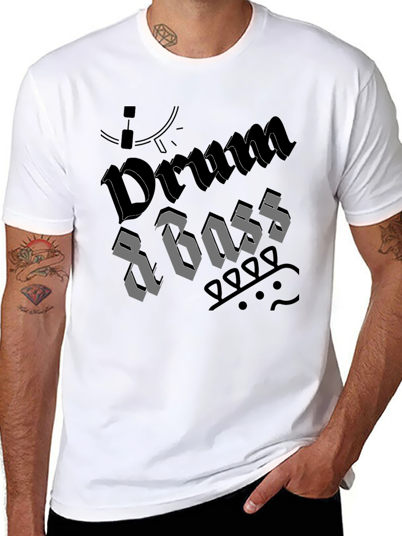 Drum & Bass Graphic T-Shirt