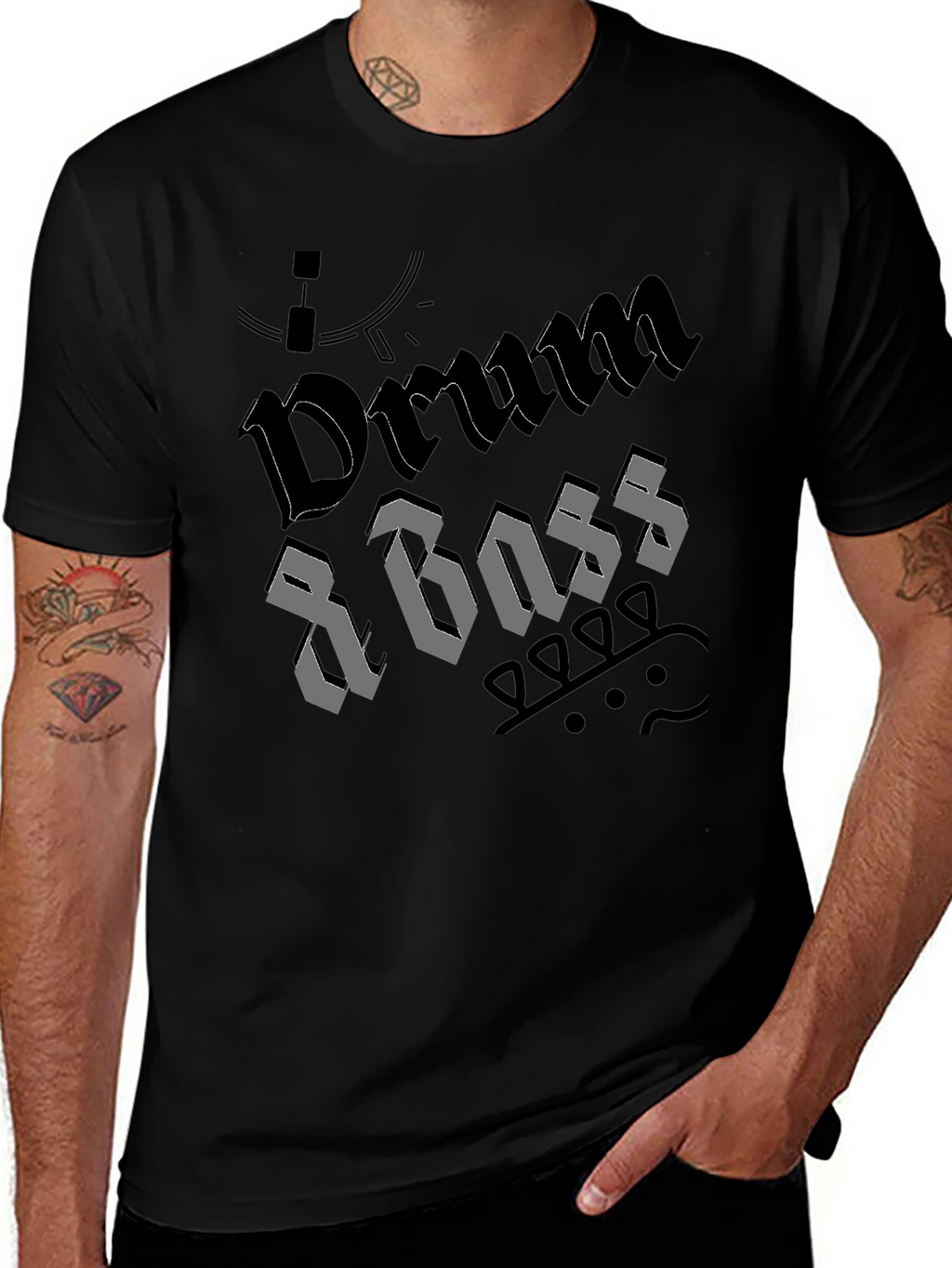 Drum & Bass Graphic T-Shirt