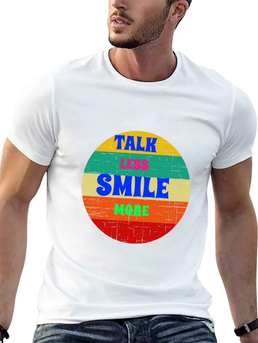 Talk Less Smile More Graphic Tee