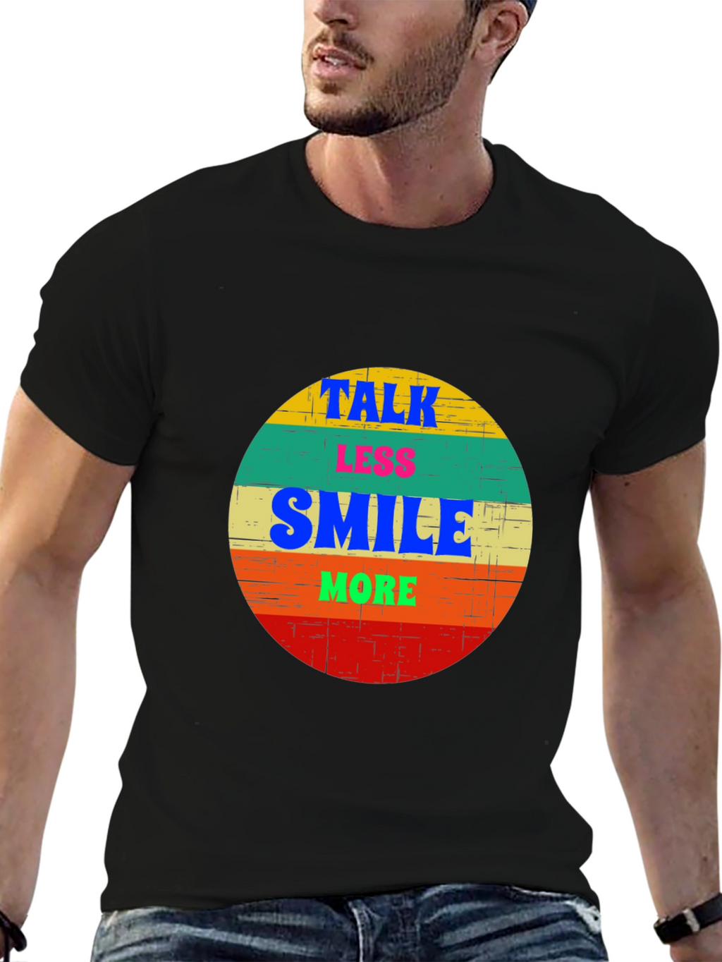 Talk Less Smile More Graphic Tee
