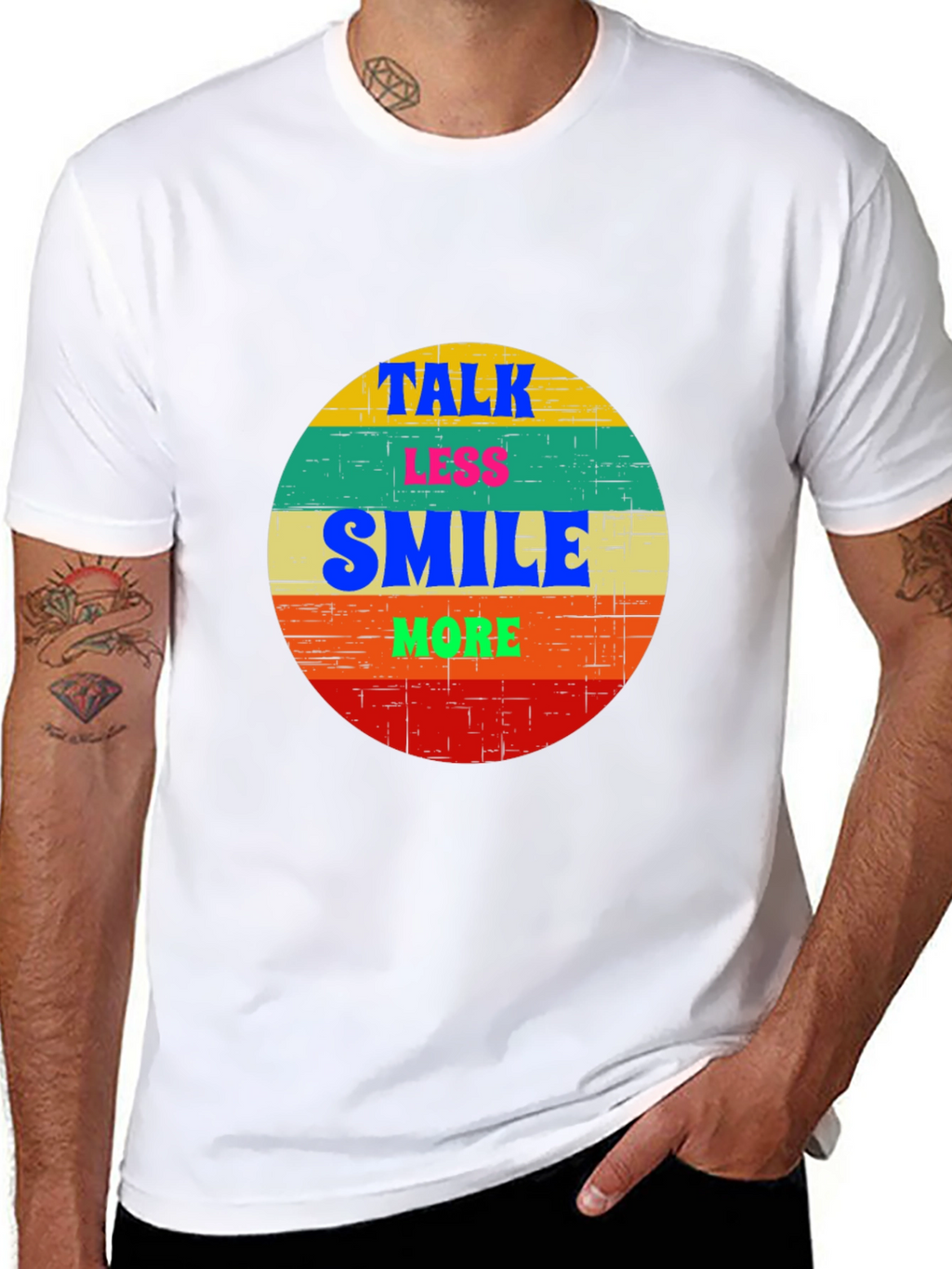 Talk Less Smile More Graphic Tee
