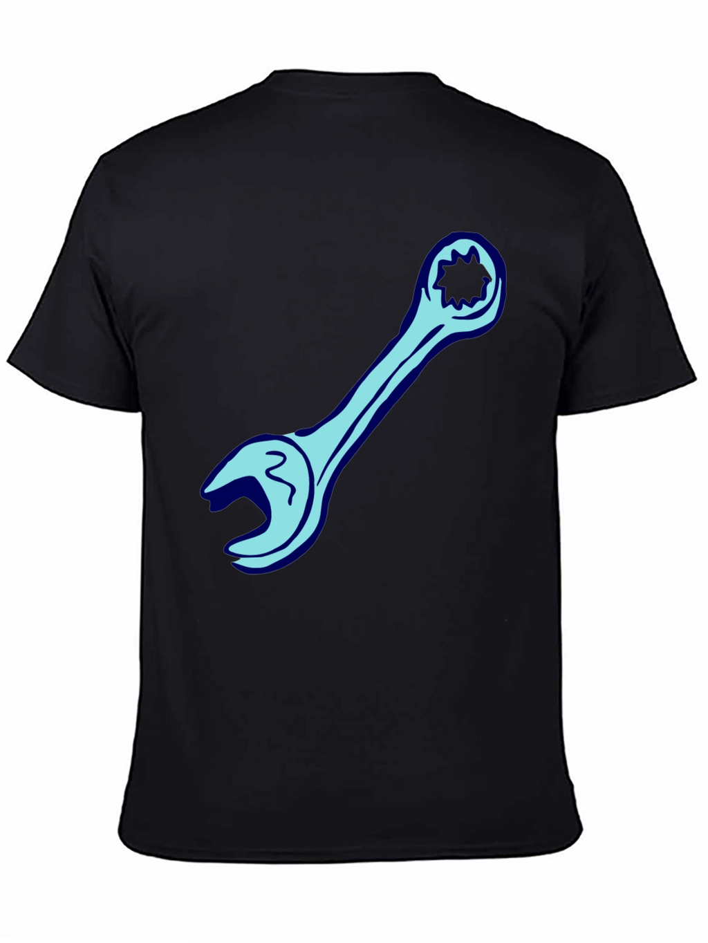 Wrench Graphic Tee - Cool Mechanic Shirt