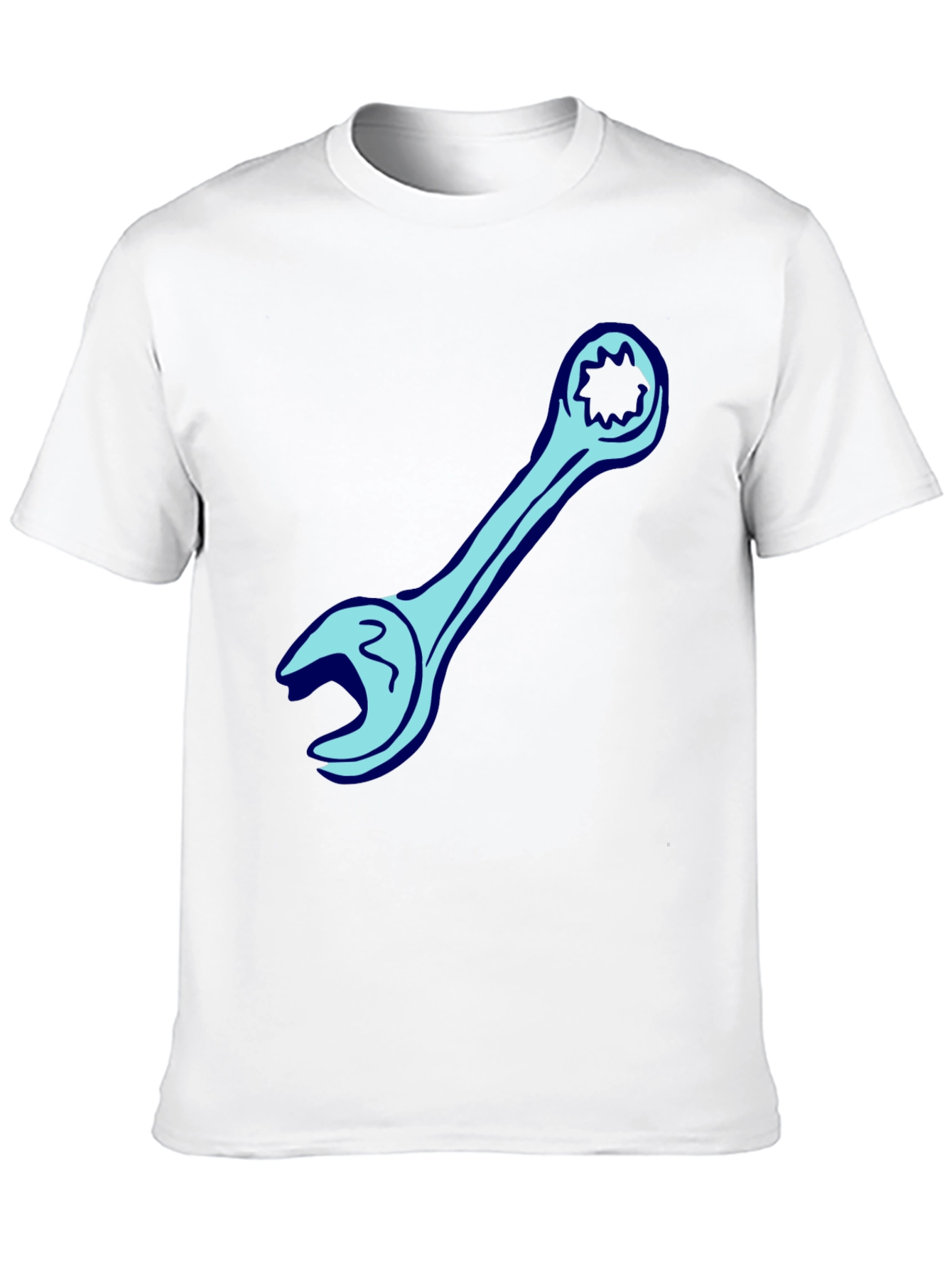Wrench Graphic Tee - Cool Mechanic Shirt