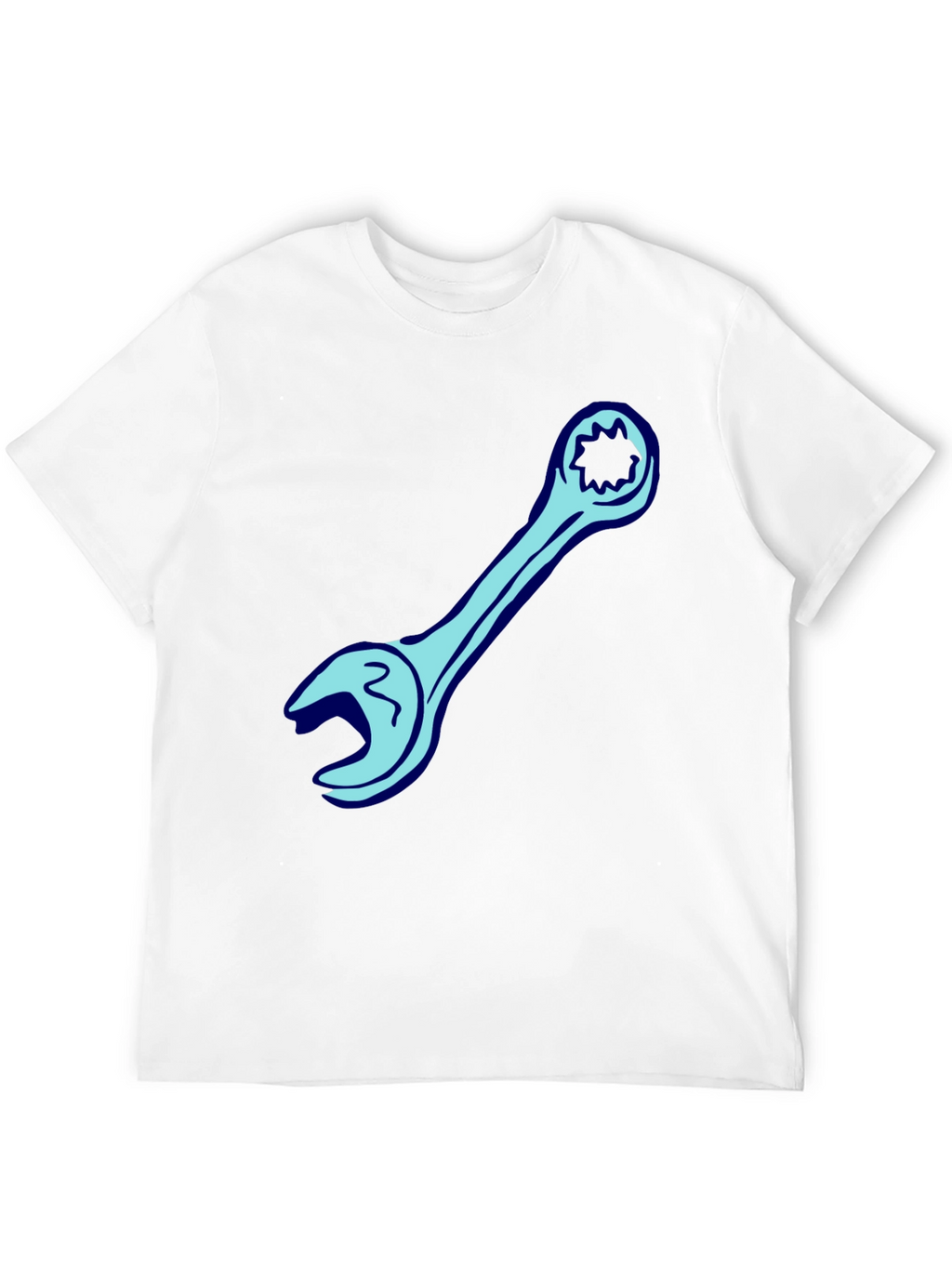 Wrench Graphic Tee - Cool Mechanic Shirt