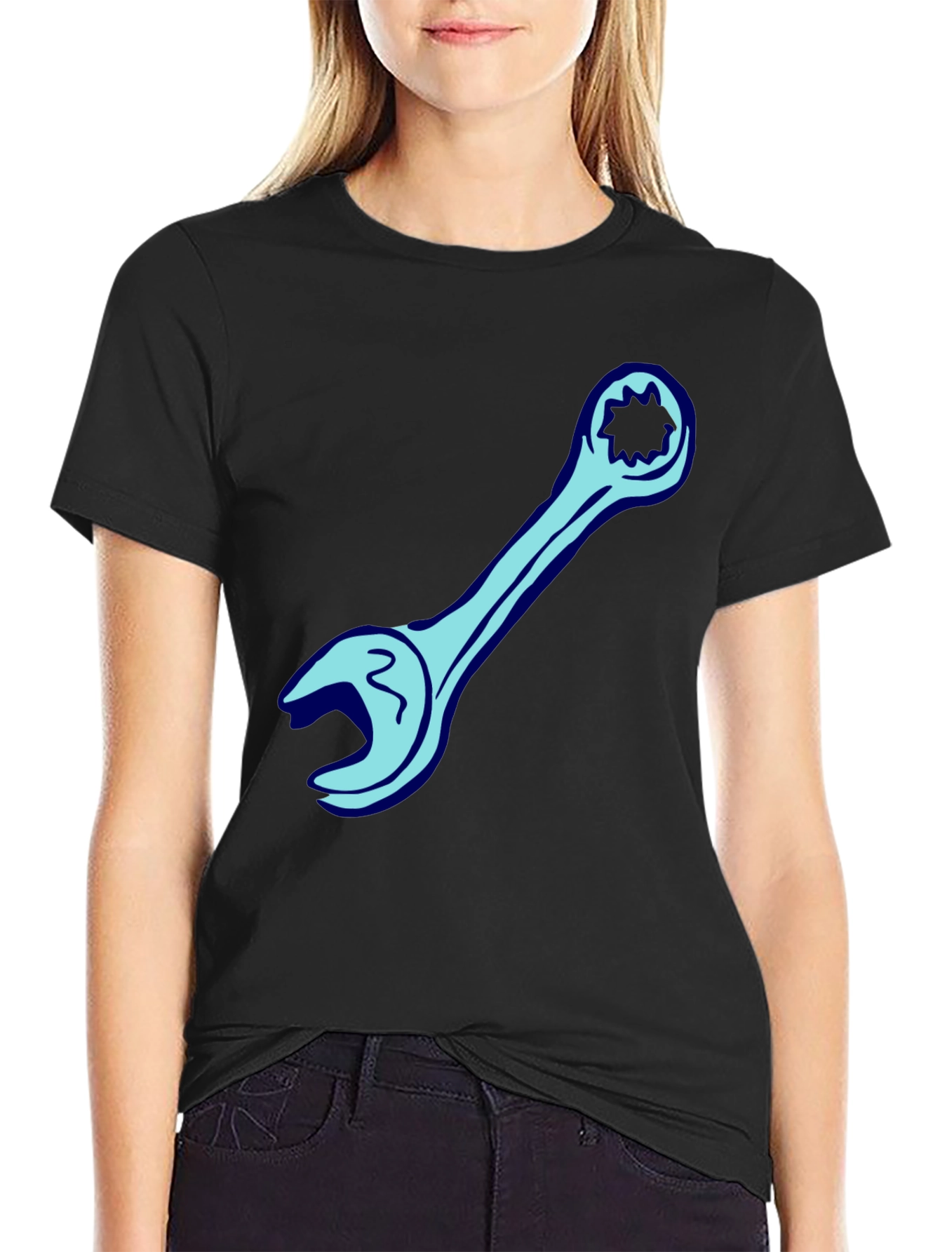 Wrench Graphic Tee - Cool Mechanic Shirt