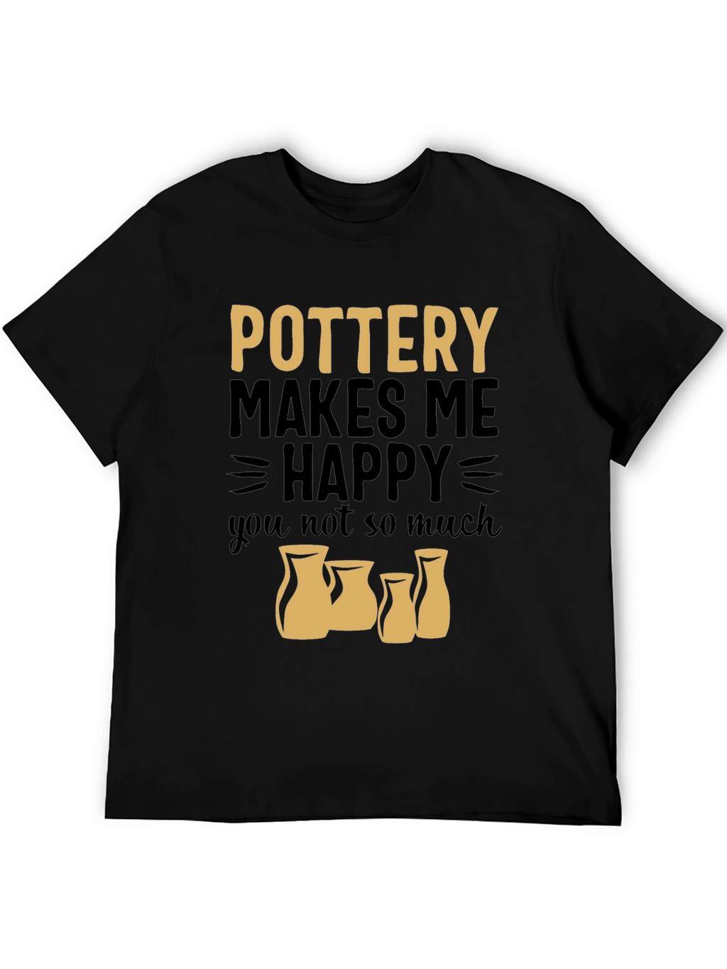 Pottery Makes Me Happy Graphic Tee