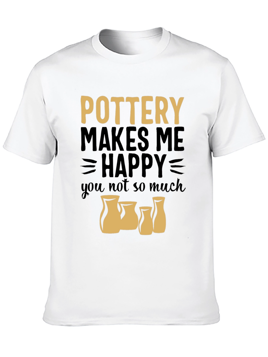 Pottery Makes Me Happy Graphic Tee