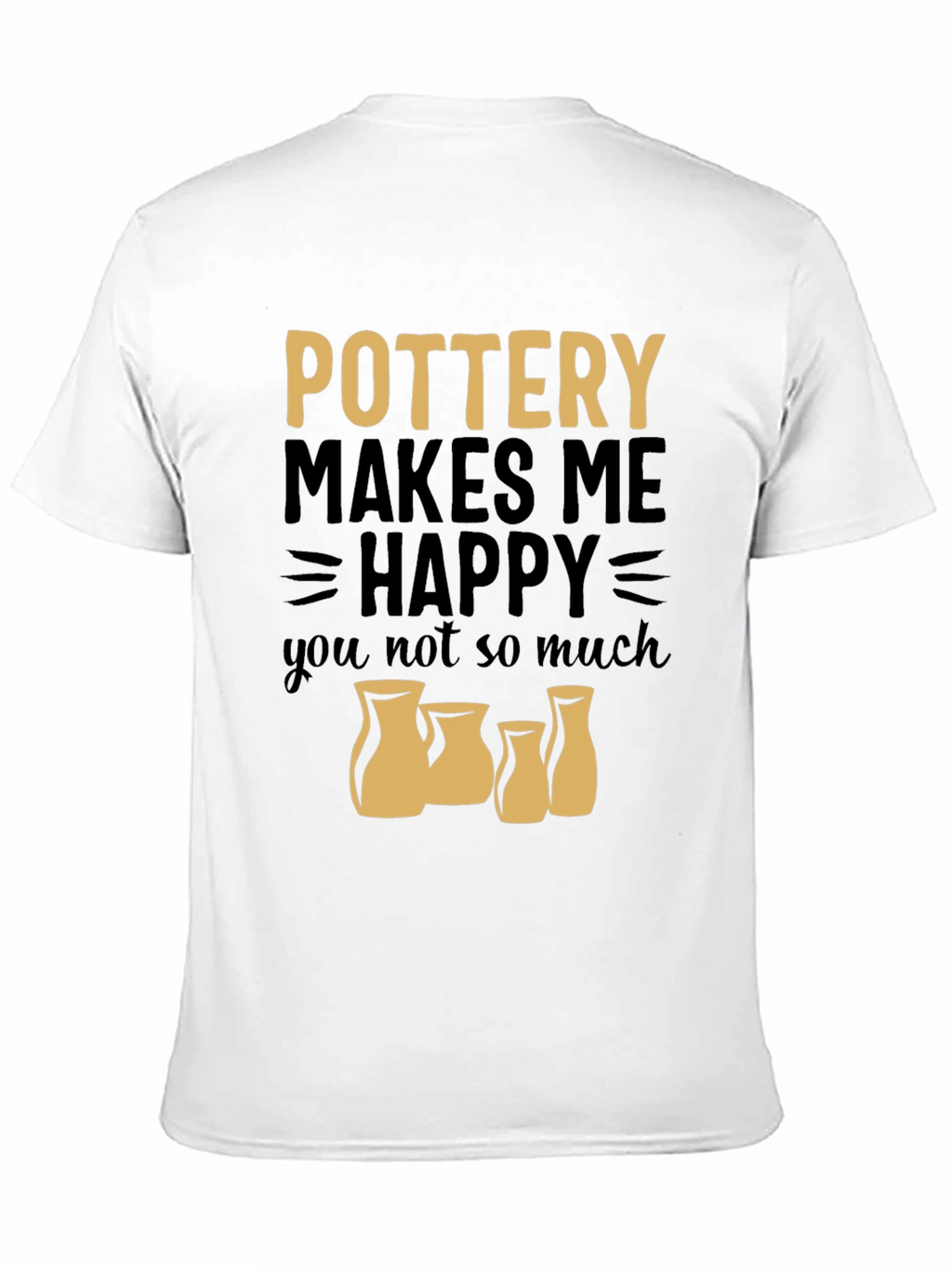 Pottery Makes Me Happy Graphic Tee