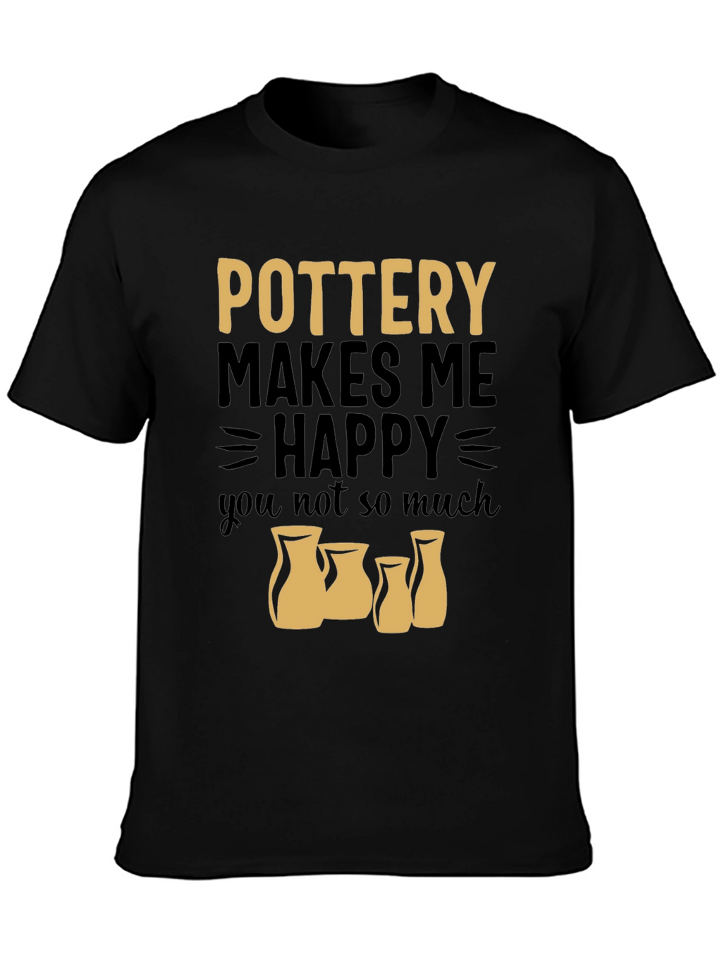 Pottery Makes Me Happy Graphic Tee