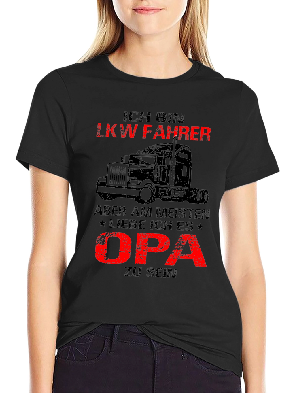 Trucker Grandpa T-Shirt - Im a Trucker Grandpa!