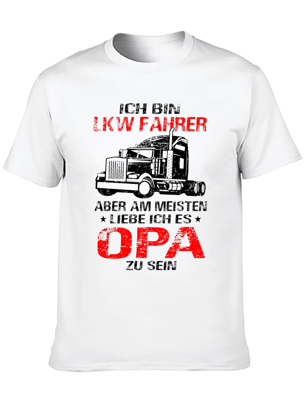 Trucker Grandpa T-Shirt - Im a Trucker Grandpa!