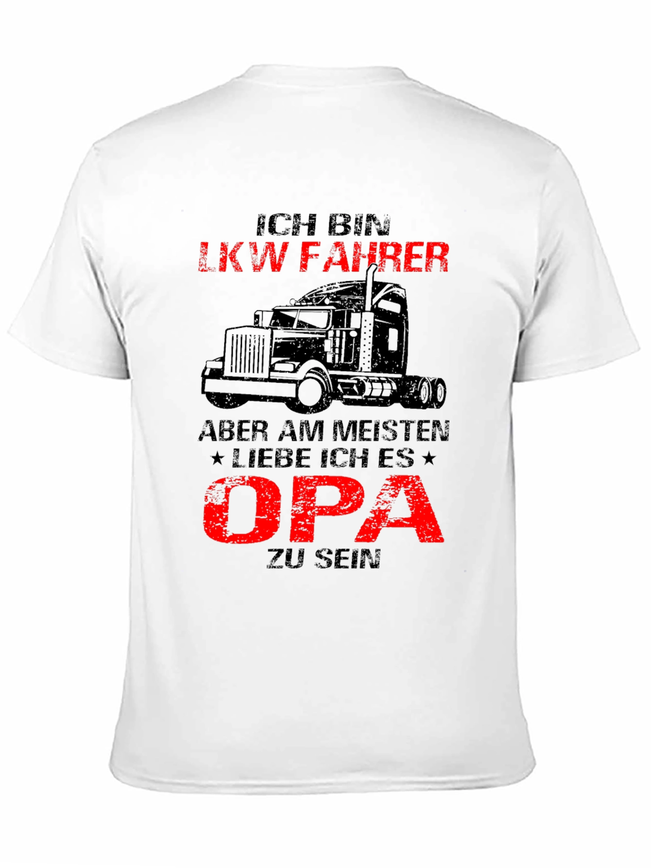 Trucker Grandpa T-Shirt - Im a Trucker Grandpa!