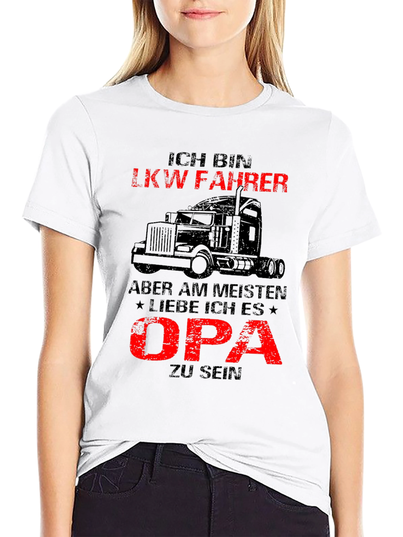 Trucker Grandpa T-Shirt - Im a Trucker Grandpa!