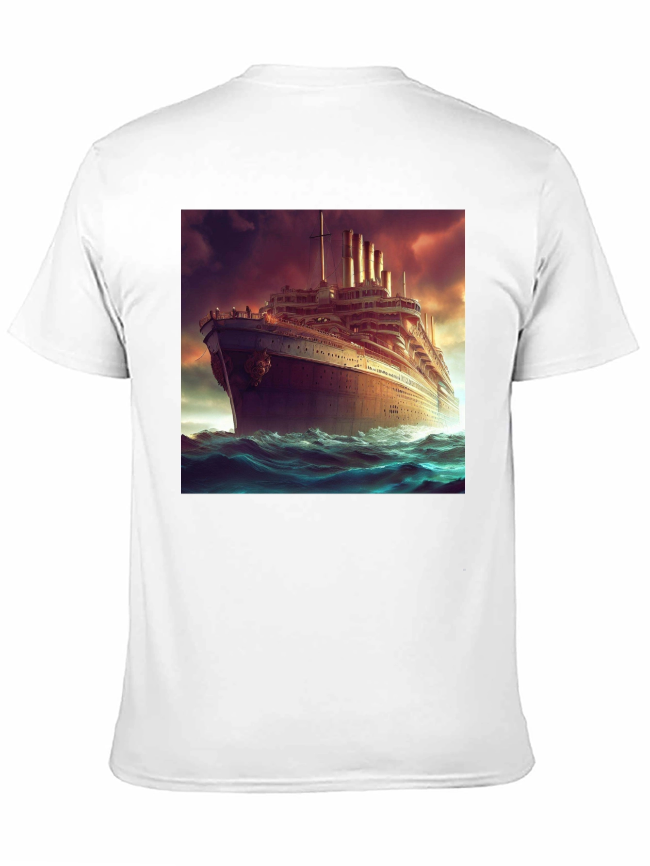 Titanic Graphic Tee - Sea Voyage T-Shirt