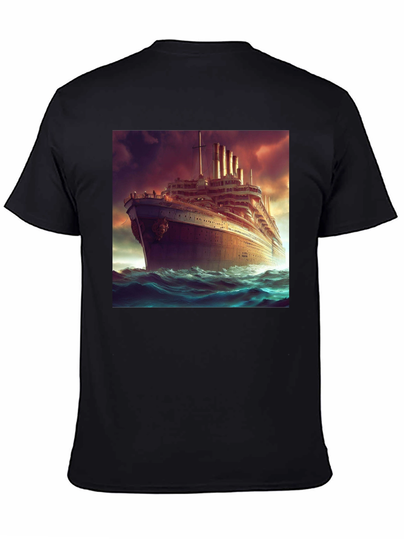 Titanic Graphic Tee - Sea Voyage T-Shirt