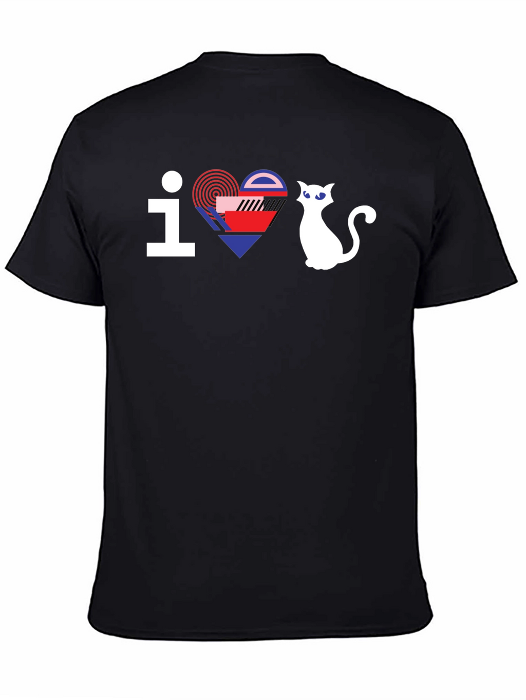 I Love Cats Graphic Tee - Modern Design