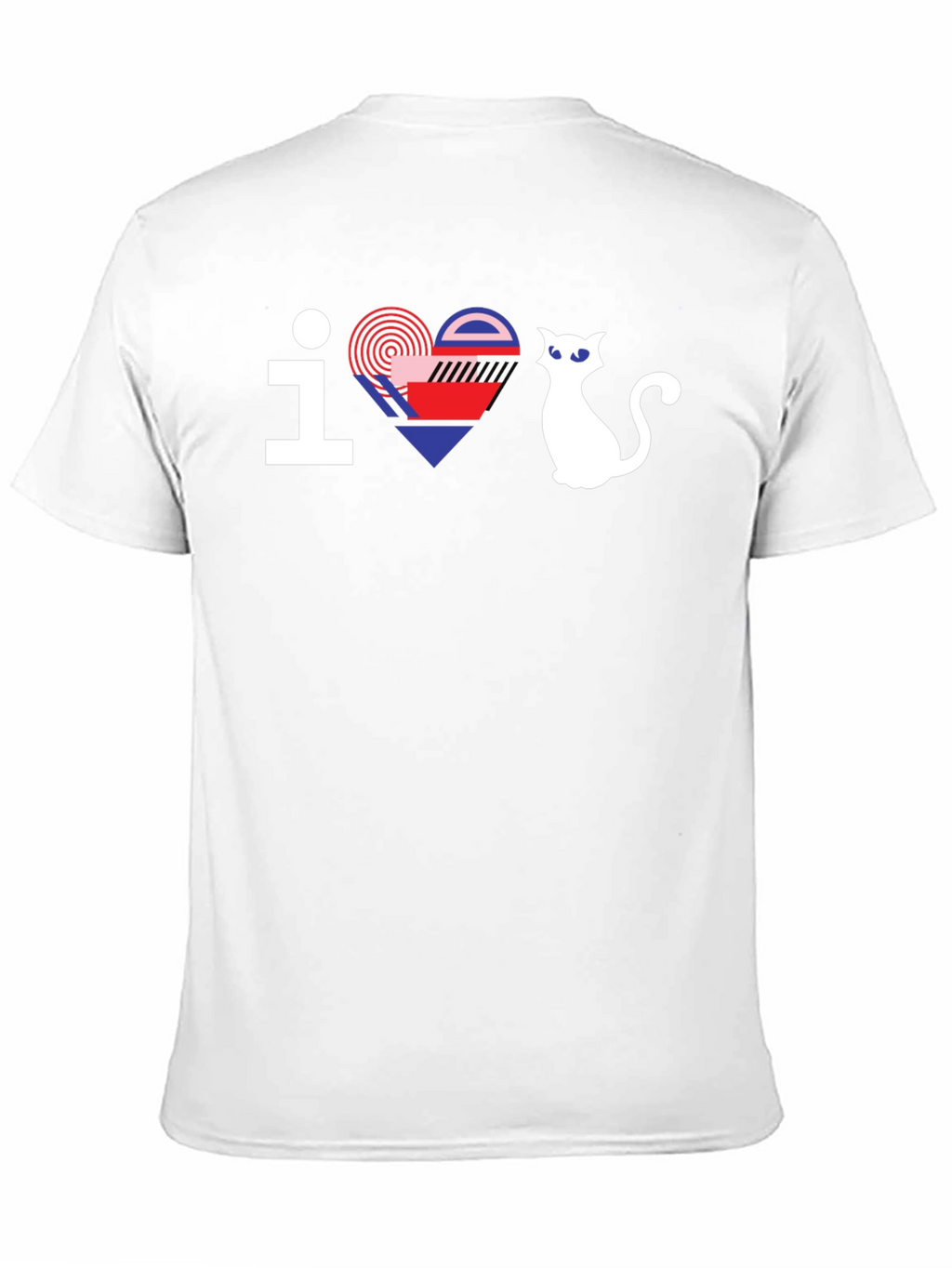I Love Cats Graphic Tee - Modern Design